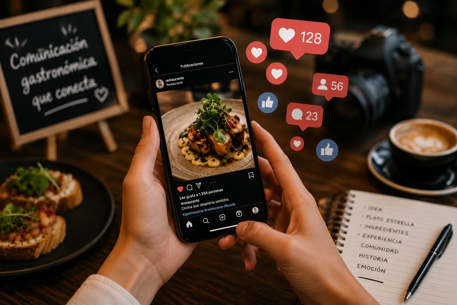 comunicación gastronómica
